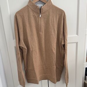 NWT Peter Millar Men's Crown Comfort Quarter-Zip Pullover